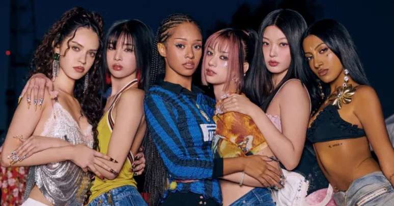 Katseye continua subindo na parada Hot 100 da Billboard