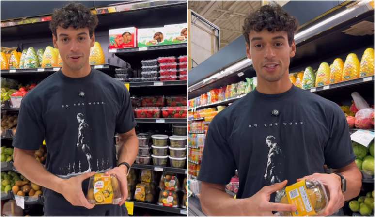 Victor Alexandre explica por que consome tanto kiwi amarelo