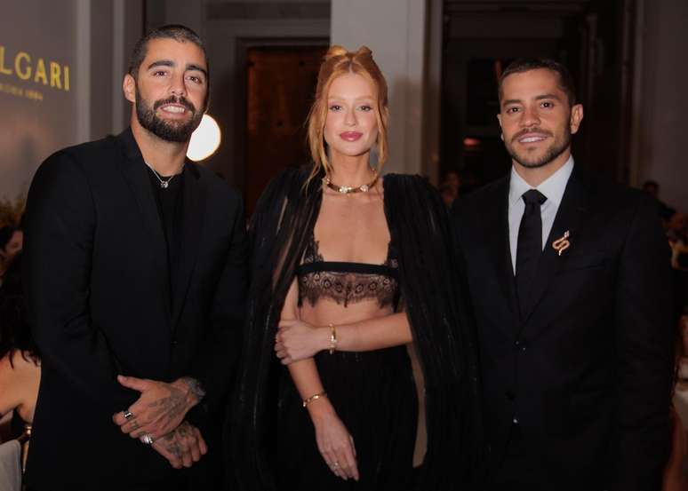 Pedro Scooby, Marina e Andr&eacute; Lamoglia 