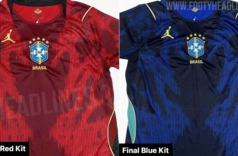 Camisa vermelha da Seleção gerou polêmica –