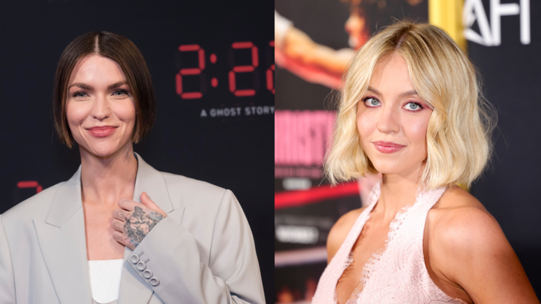 Ruby Rose à esquerda e Sydney Sweeney, à direita (Fotos: Maya Dehlin Spach e Naomi Rahim/Getty Images)