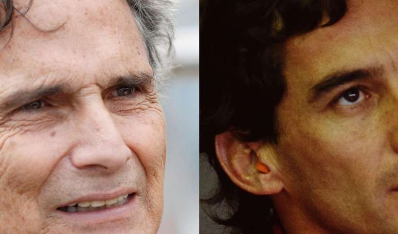 'Era fácil tirar Ayrton Senna do eixo. Acho que o Nelson Piquet descobriu': Adriane Galisteu revela detalhe da rixa entre os campeões de F1.