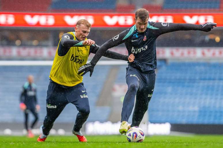 Atividade de preparação da Noruega antes de enfrentar a Estônia –