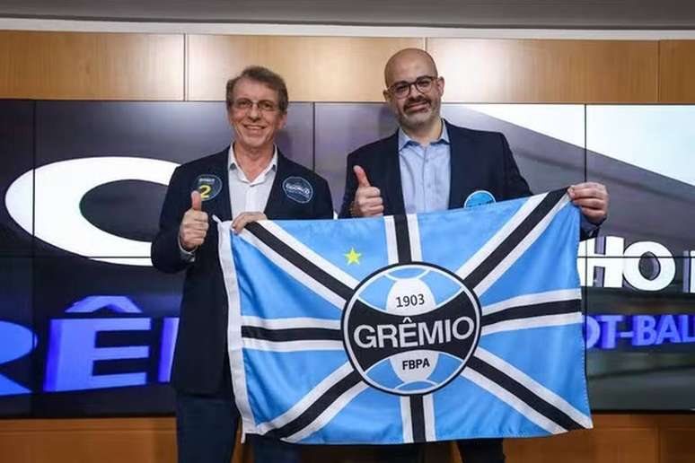 Odorico Roman venceu Paulo Caleffi nas eleições para a presidência do Grêmio –