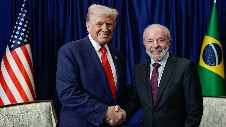Trump e Lula em encontro na Malásia em outubro
