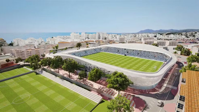 Futuro estádio do Marbella FC, da Terceira Divisão do Campeonato Espanhol