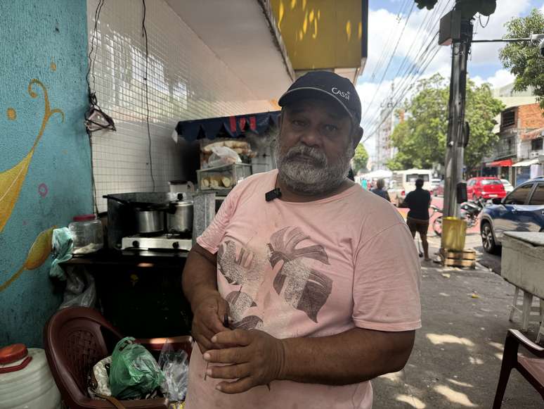 Cl&aacute;udio Onor de Sousa Costa, de 52 anos, portador de diabetes e hipertens&atilde;o, lamentou o risco de fechamento do hospital