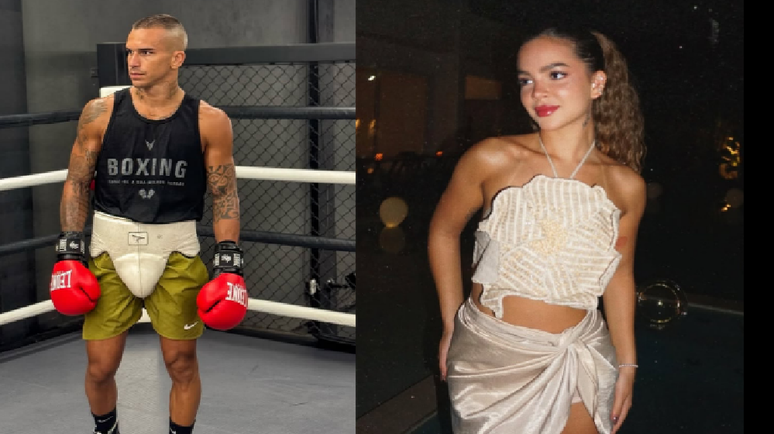 Mel Maia namora lutador e mantém relacionamento discreto