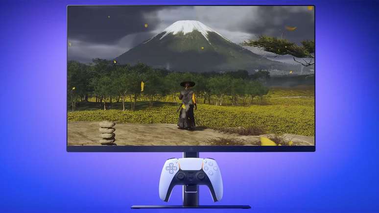 Sony apresenta monitor de 27 polegadas com gancho de recarregamento do DualSense
