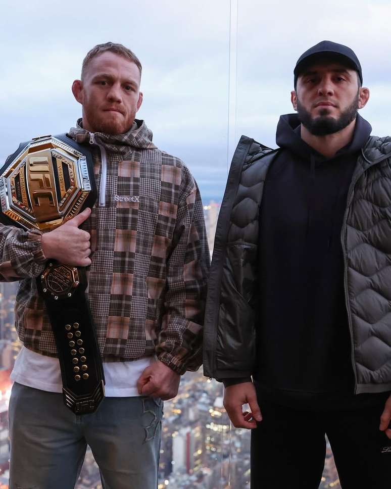 Jack Della Maddalena e Islam Makhachev lutam neste sábado 
