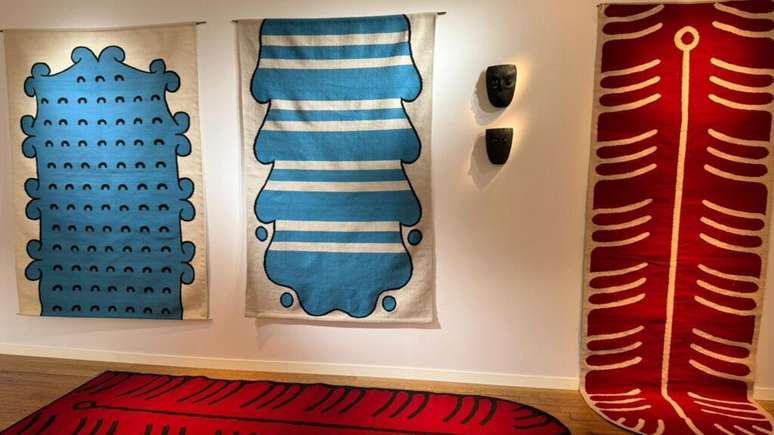 A série Nenepilli, do artista mexicano Rosano Gamboa, em exposição na Mira Art Fair.