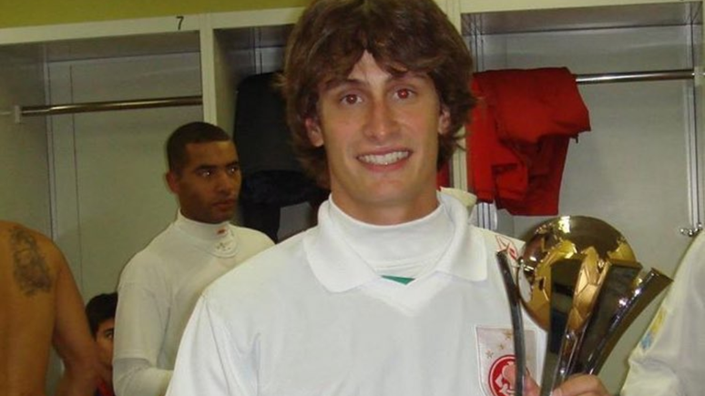 Leo Aro campeão Mundial pelo Inter em 2006 