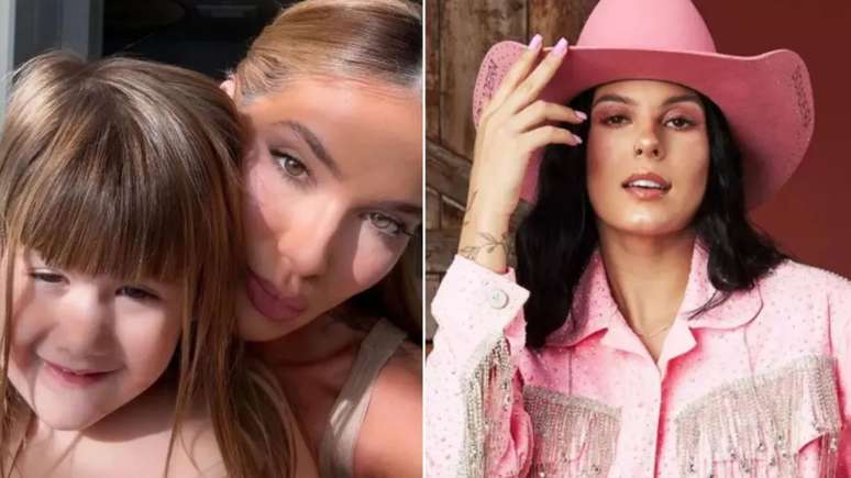 Virginia com a filha Maria Alice e Ana Castela