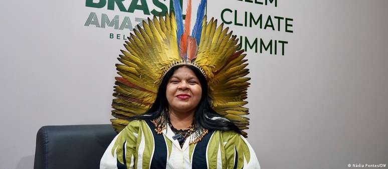 "Nada nos foi dado", diz Sonia Guajajara