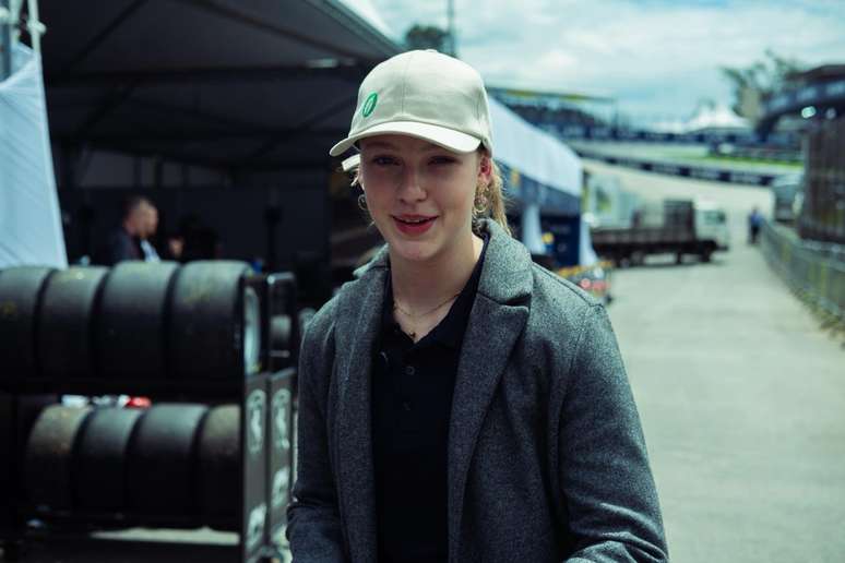 Aurelia Nobels aderiu à iniciativa sustentável do GP de São Paulo e calculou sua pegada de carbono no autódromo de Interlagos