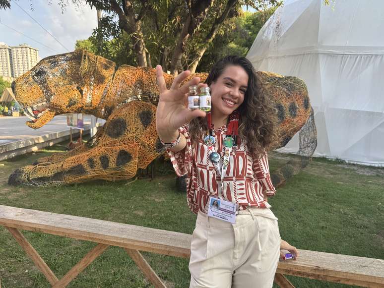 Karla durante entrevista ao Terra nesta quarta-feira, 12