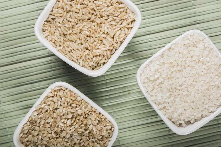 Entenda a diferença entre arroz branco, integral e parborizado