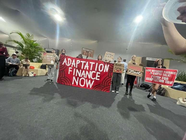 Silent protest at COP30