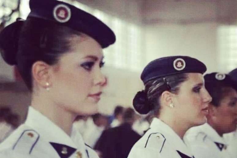 Vittoria Strada during military school