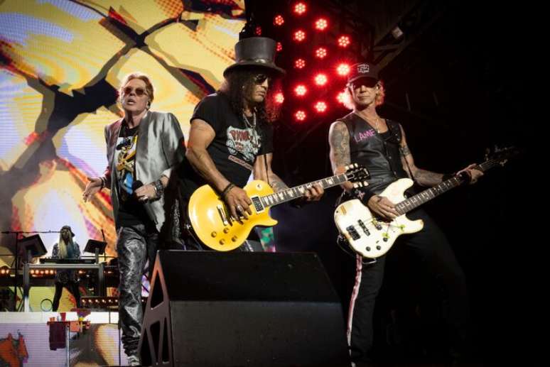Guns N’ Roses volta ao Brasil em 2026 para o Monsters of Rock