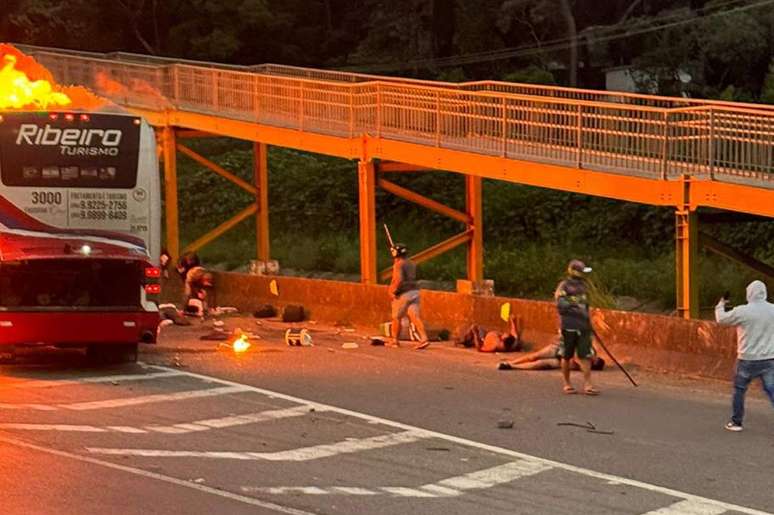 Policia prende outros sete palmeirenses por emboscada à torcida do Cruzeiro –