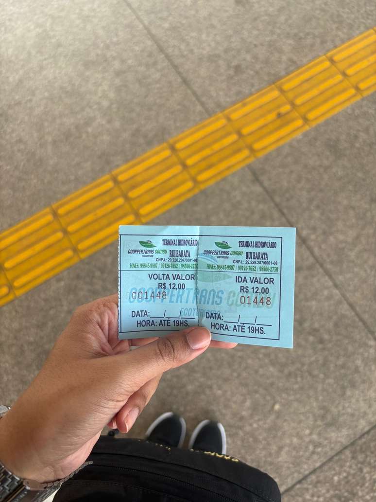 Terminal Hidrovi&aacute;rio Ruy Barata, localizado na Pra&ccedil;a Princesa Isabel