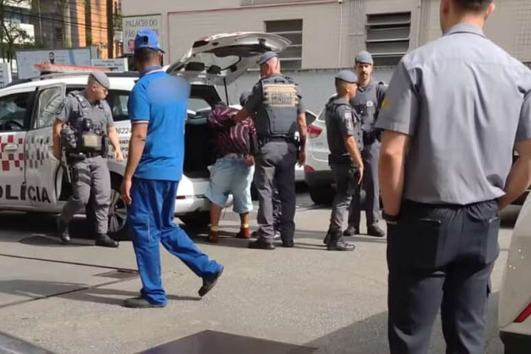 Homem foi preso em flagrante, conforme SSP