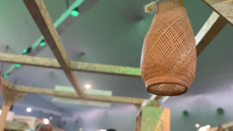 Artesanato exposto na Zona Verde da COP30