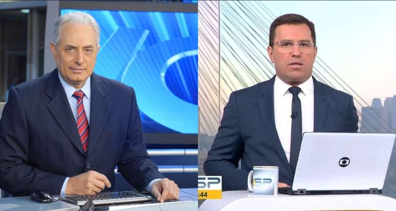 William Waack e Rodrigo Bocardi deixaram a Globo sem ter a chance de uma despedida