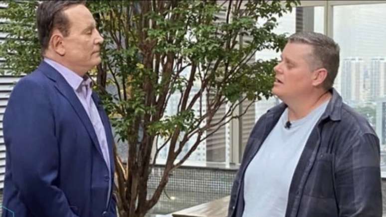 Roberto Cabrini e Sandrão