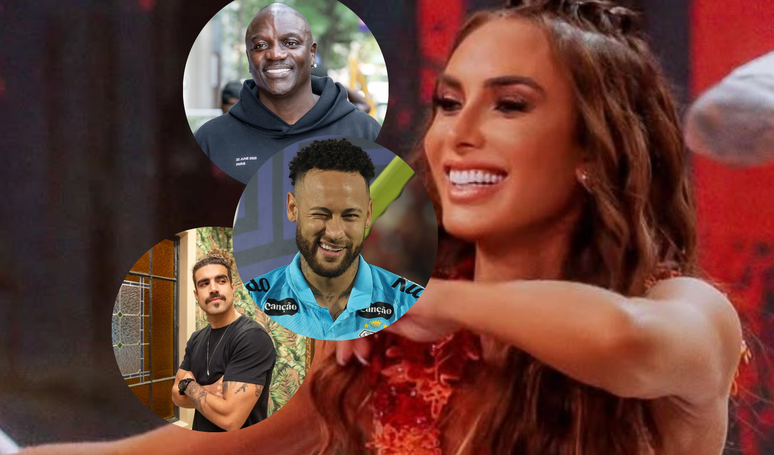 Neymar, Caio Castro e até o Akon! Relembre os affairs inusitados de Nicole Bahls.