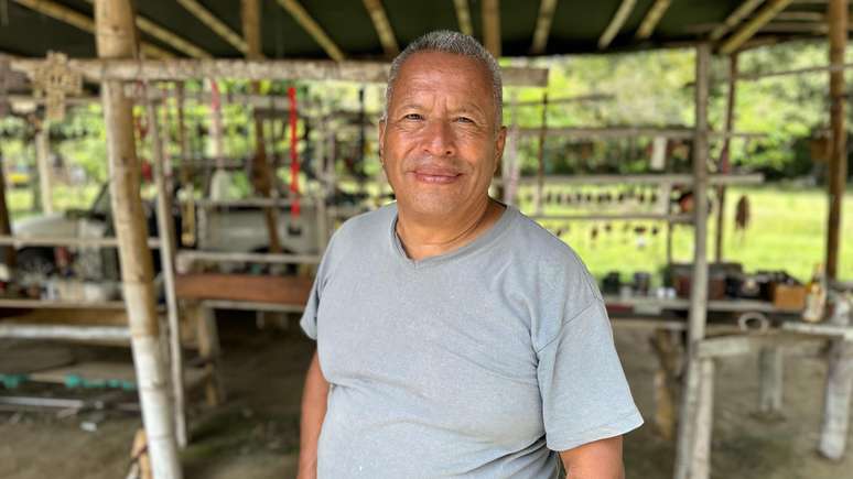 Ricardo Solorzano, like many visitors, is calling for Omaira's beatification process to begin.