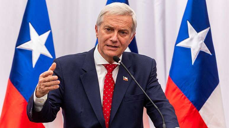 José Antonio Kast, do Partido Republicano do Chile.