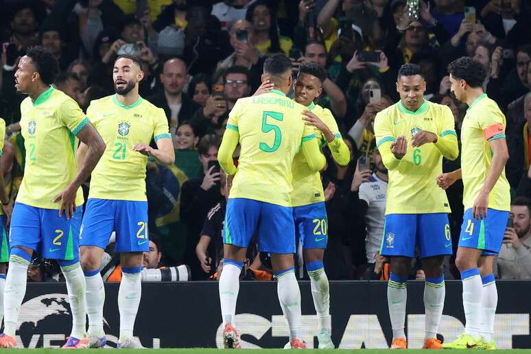 Equipe de Ancelotti jogou bem e marcou todos os gols no 1º tempo