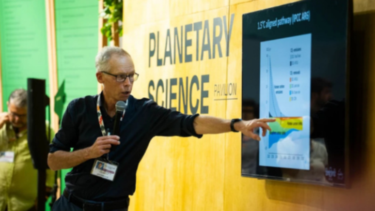 Johan Rockström é um dos cientistas que corrobora com a carta