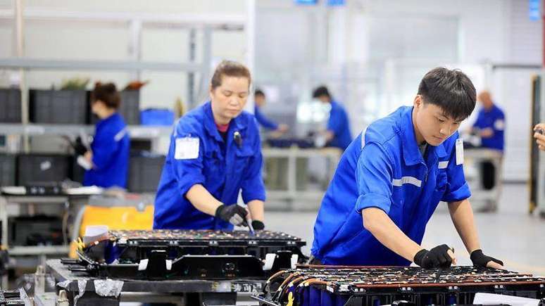 A China produz mais de 75% das baterias de &iacute;ons de l&iacute;tio fabricadas em todo o mundo
