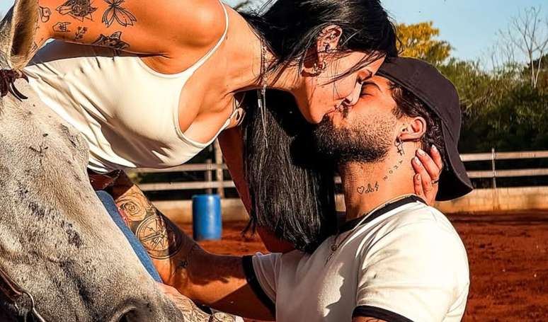 Zé Felipe se declara para namorada, Ana Castela, no 1º aniversário dela após início de namoro: 'Pessoa maravilhosa'.