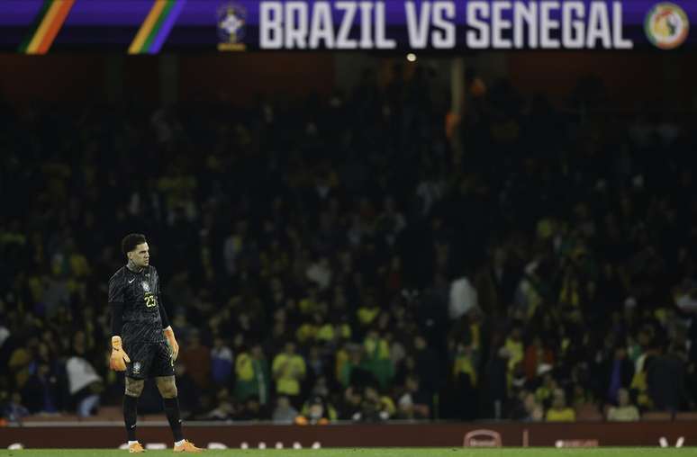 Ederson voltou a ser titular da Seleção Brasileira após um ano –