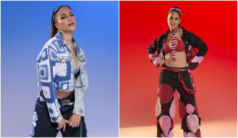 A cantora Michele Andrade