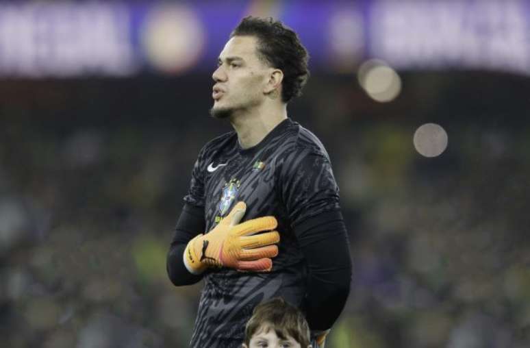 Ederson voltou a ser titular da Seleção Brasileira após um ano –