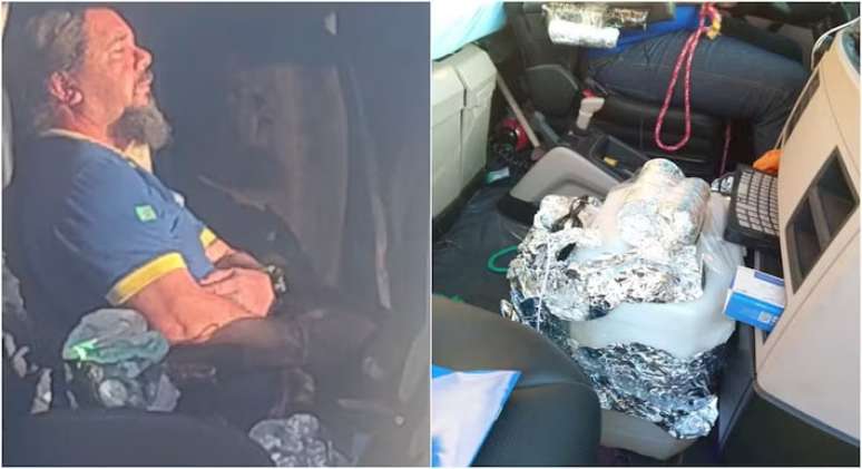 Dener Laurito dos Santos, de 52 anos, afirma ter sido sequestrado e amarrado enquanto dirigia caminhão para São Bernardo do Campo