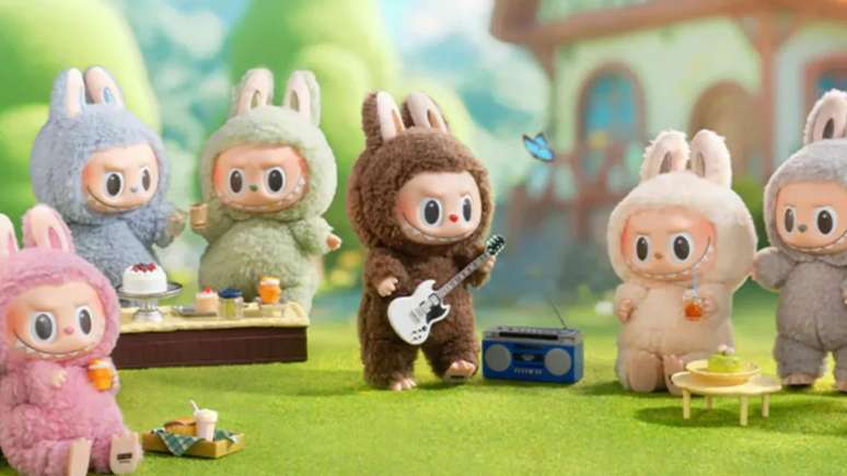 Labubu, miniatura de pelúcia que virou febre global, vai ganhar filme (Divulgação/Pop Mart)