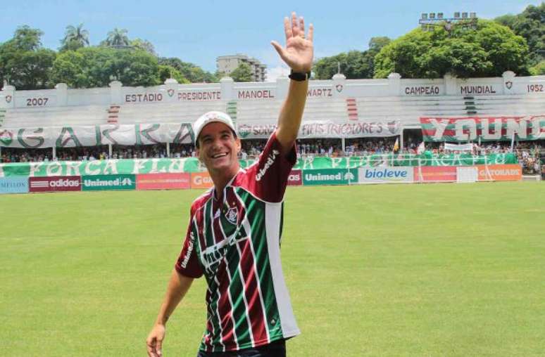 Celso Barros em 2012 pelo Fluminense – Foto Nelson Perez/FluminenseF.C.