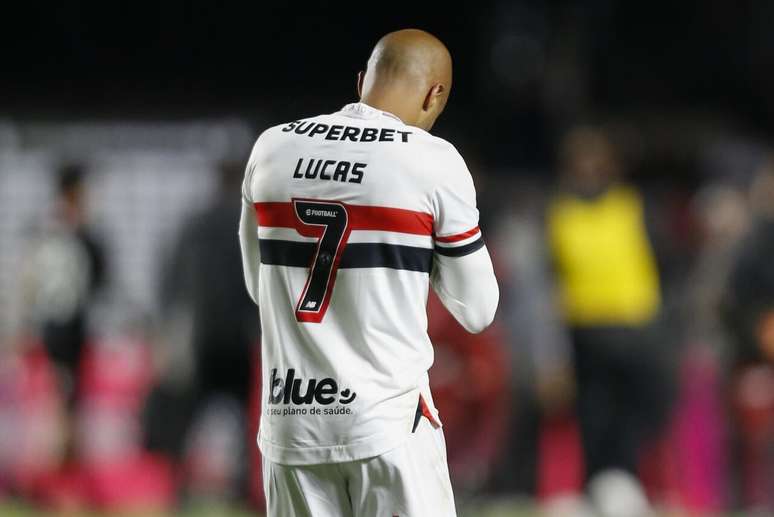 Lucas perdeu boa parte da temporada por conta de dores no joelho direito –