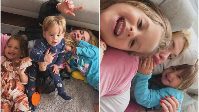 Após dias longe dos filhos, Virginia volta de viagem e se surpreende: 'Ela espichou' / Reprodução: Instagram