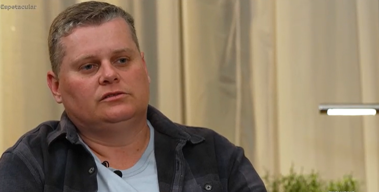 Sandrão em entrevista a Roberto Cabrini