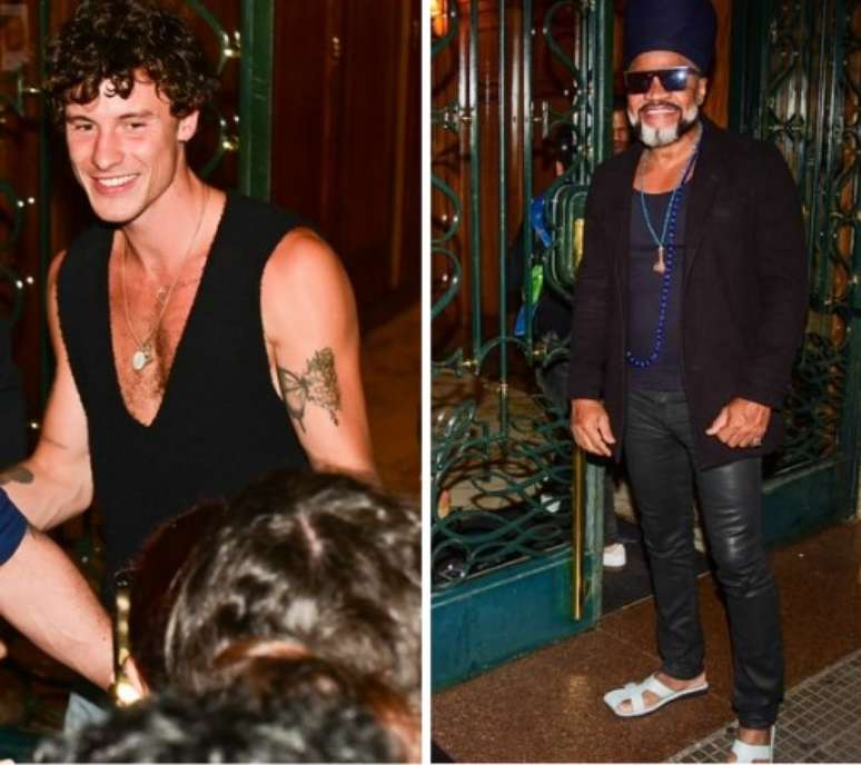 Shawn Mendes e Carlinhos Brown