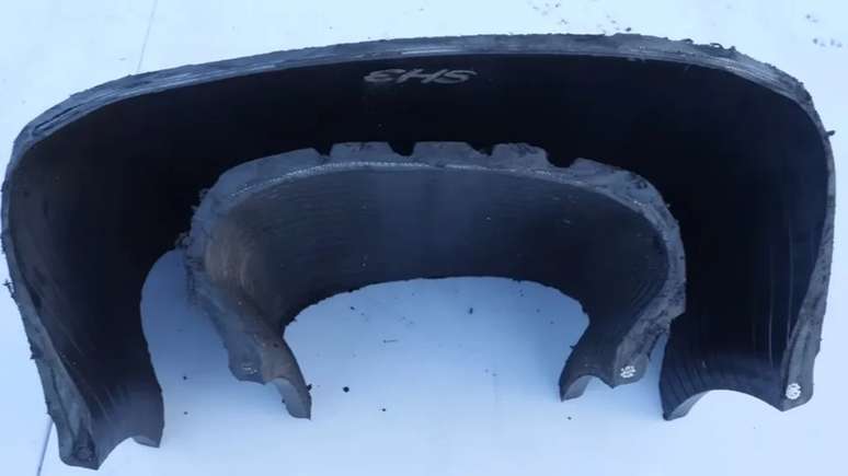 Comparativo pneu F1 x pneu de carro de rua