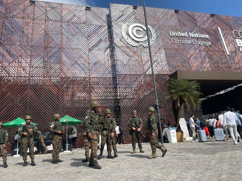 Exército e Polícia Militar reforçam segurança na COP30