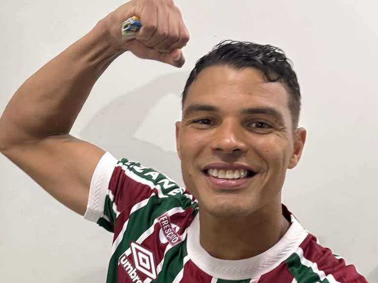 Thiago Silva, 41, tem contrato com o Fluminense até 30 de junho de 2026